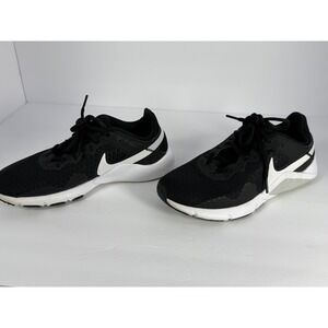 Nike Legend Essential 2 Womens US 8 Black White Training Shoes CQ9545-001